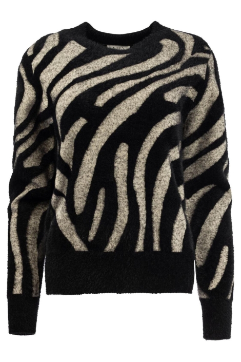 NED zwarte dames trui | Vooraanzicht