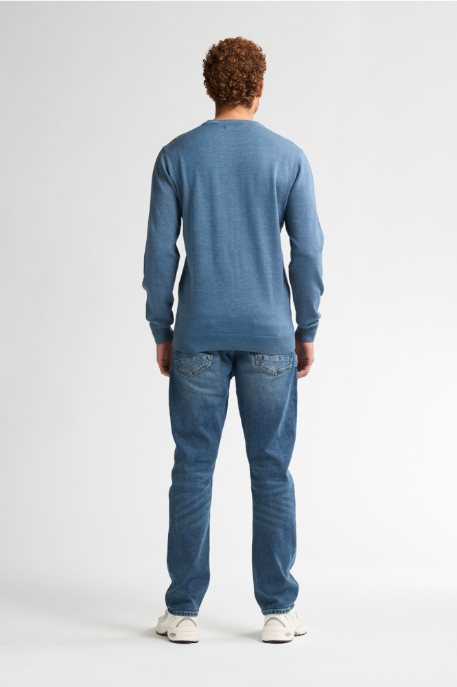 Petrol Industries blauwe heren trui | Model