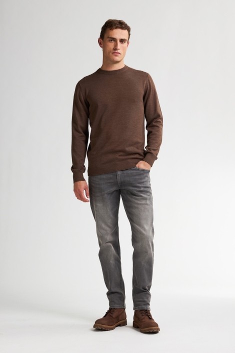 Petrol Industries bruine heren trui | Model
