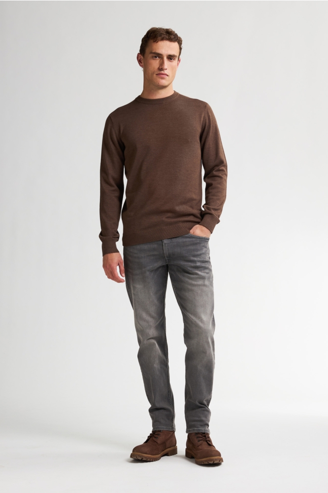 Petrol Industries bruine heren trui | Model