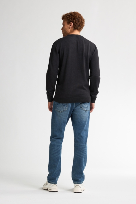 Petrol Industries bruine heren trui | Model