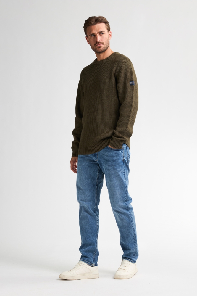 Petrol Industries groene heren trui | Model