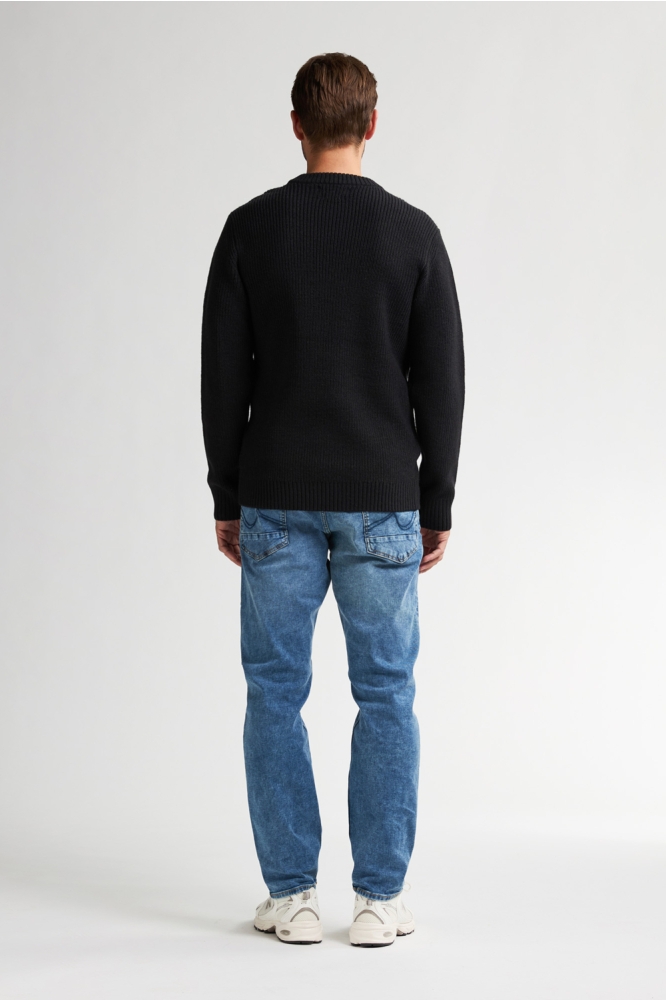 Petrol Industries zwarte heren trui | Model