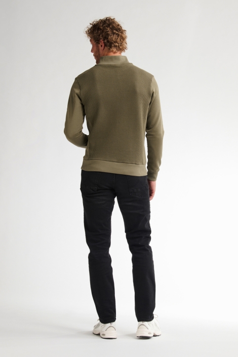 Petrol Industries groene heren trui | Model