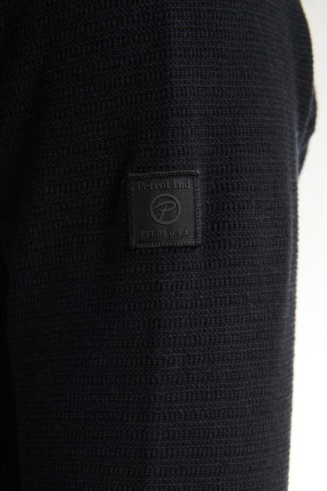 Petrol Industries zwarte heren trui | Unique Selling Point