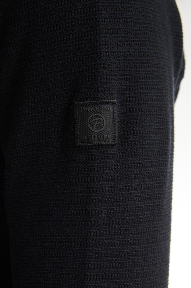 Petrol Industries zwarte heren trui | Unique Selling Point