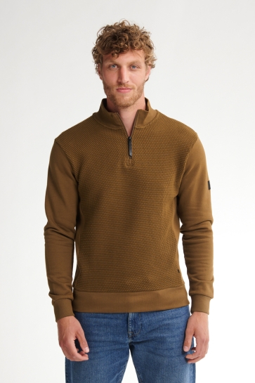 Petrol Industries Trui TRUI MET RITS M 3050 SWC368 7145 Antique Bronze