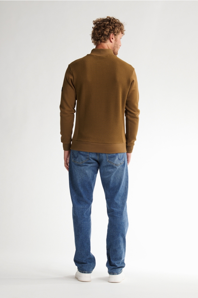Petrol Industries bruine heren trui | Model