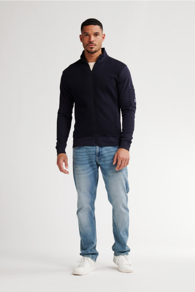 Petrol Industries blauwe heren vest | Model