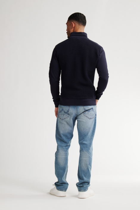 Petrol Industries blauwe heren vest | Model