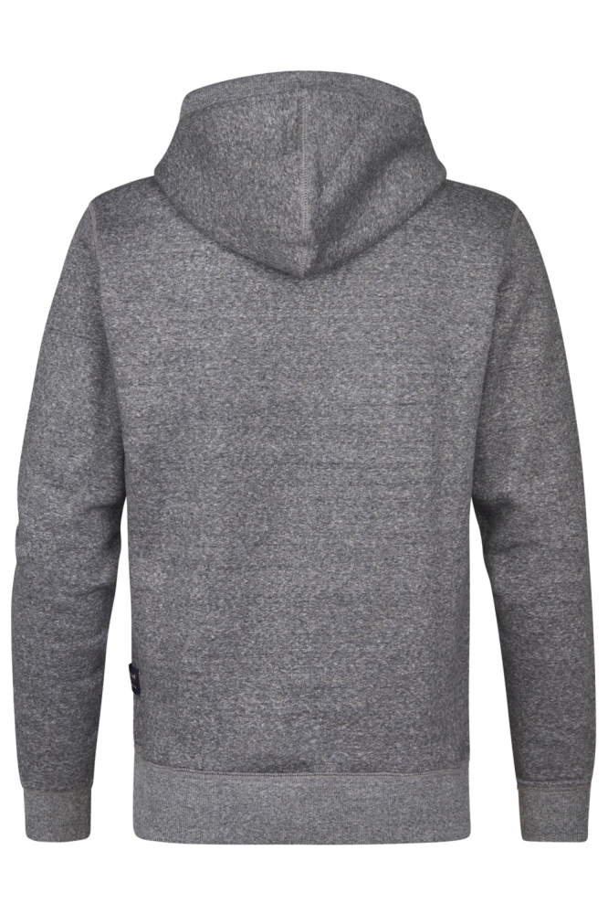 Petrol Industries grijze heren vest | Achteraanzicht