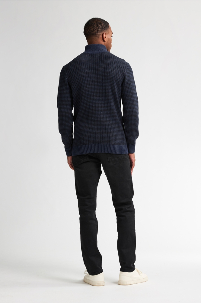 Petrol Industries blauwe heren trui | Model