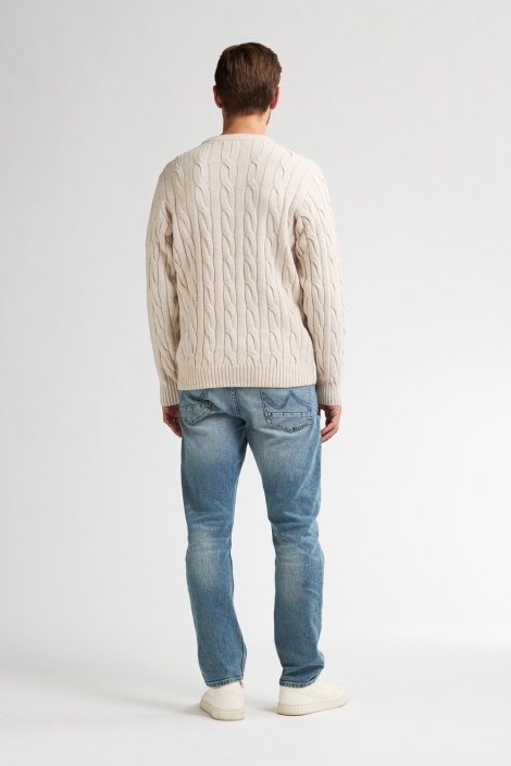 Petrol Industries beige heren trui | Model