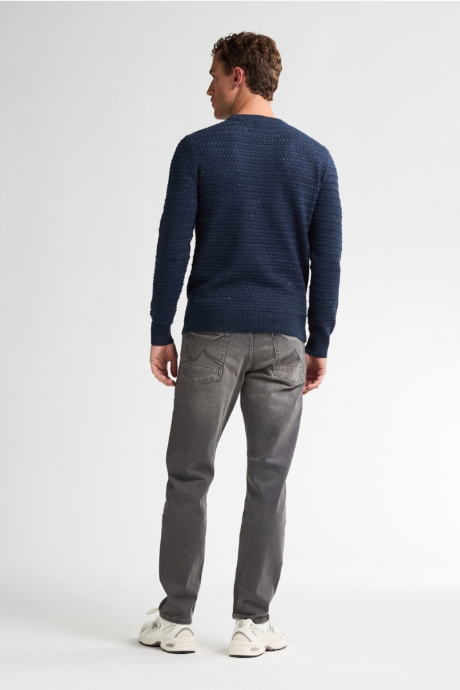 Petrol Industries blauwe heren trui | Model