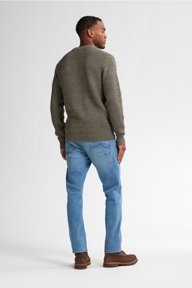 Petrol Industries groene heren trui | Model