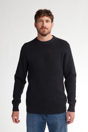 Petrol Industries COMFORTABLE JUMPER TOLEDO M 3050 KWR241 9111 DEEP BLACK