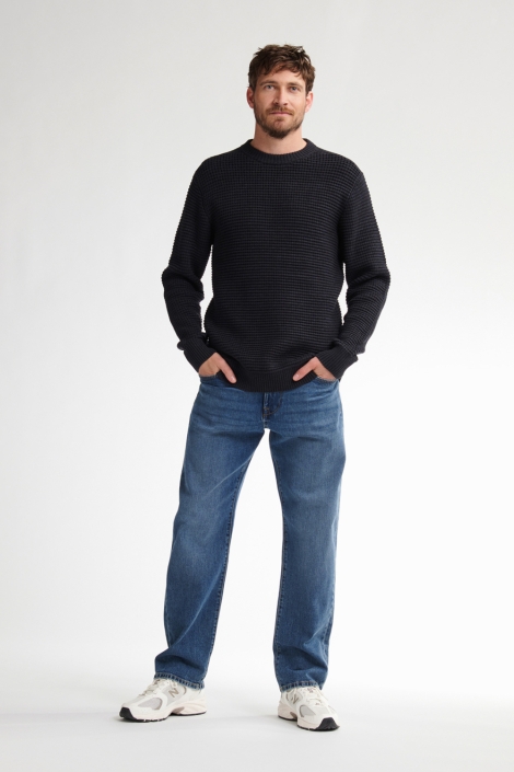 Petrol Industries zwarte heren trui | Model