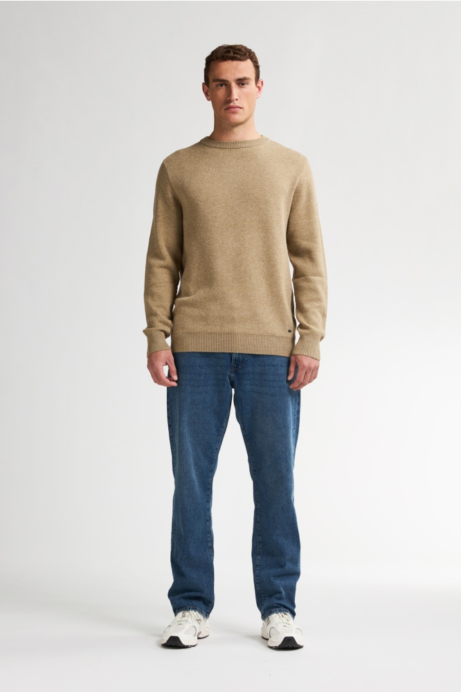 Petrol Industries zand heren trui | Model