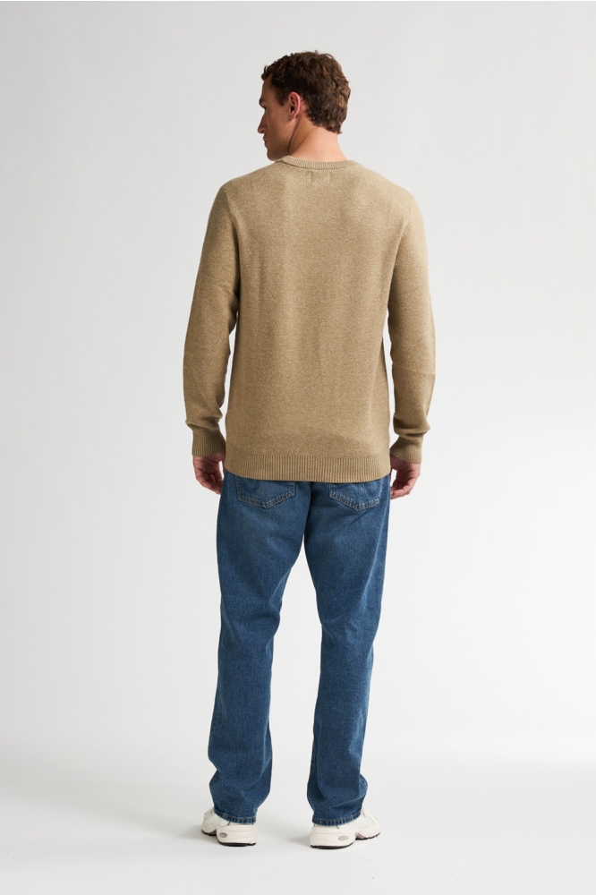 Petrol Industries zand heren trui | Model