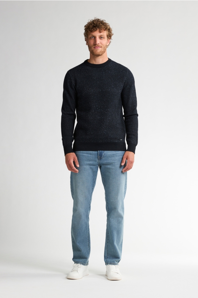 Petrol Industries blauwe heren trui | Model