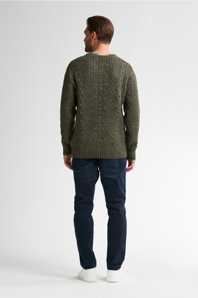 Petrol Industries groene heren trui | Model