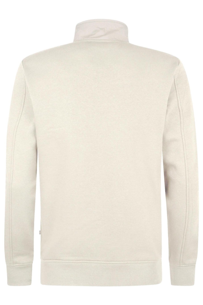 Petrol Industries witte heren vest | Achteraanzicht