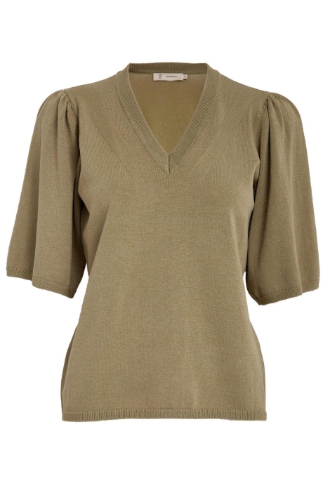 Peppercorn groene dames trui | Vooraanzicht