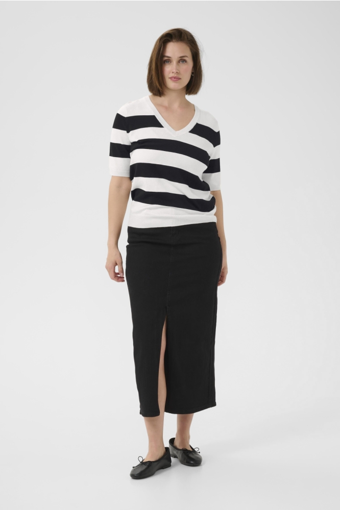 Kaffe witte dames t-shirt | Model