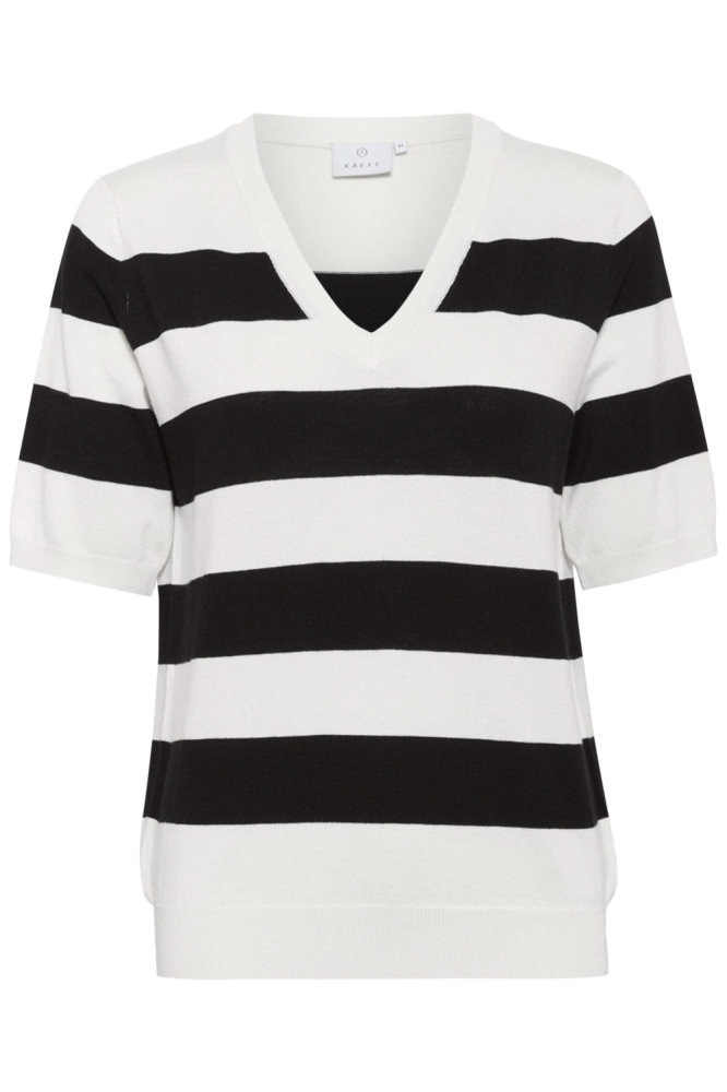 Kaffe witte dames t-shirt | Vooraanzicht