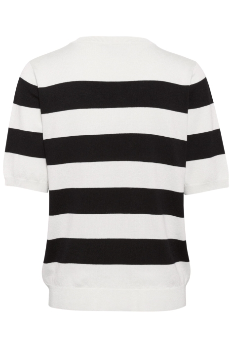 Kaffe witte dames t-shirt | Achteraanzicht