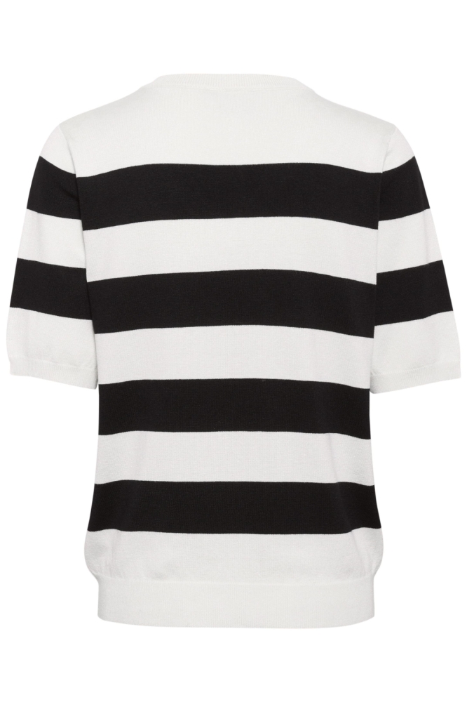 Kaffe witte dames t-shirt | Achteraanzicht