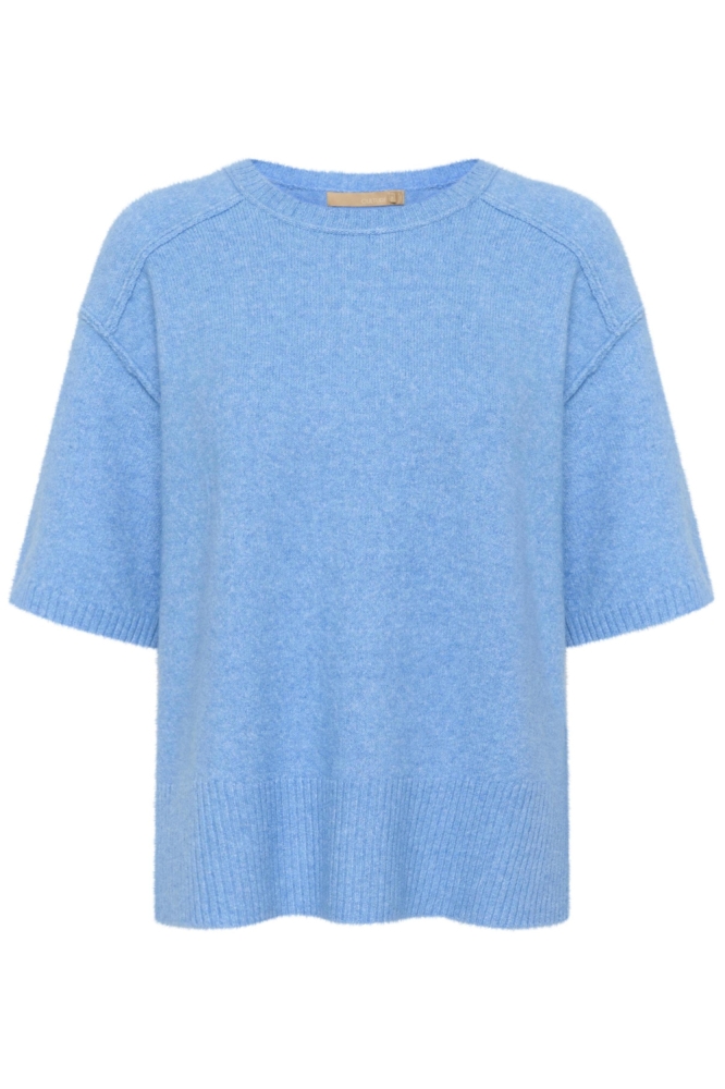 Culture blauwe dames trui | Vooraanzicht