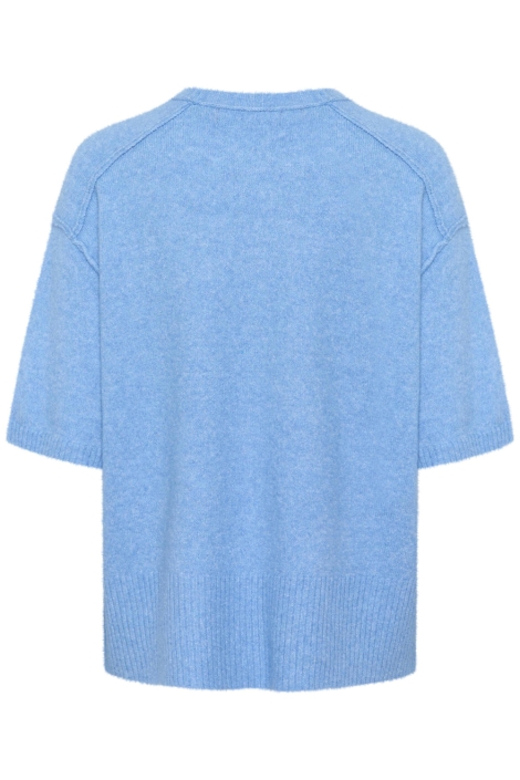 Culture blauwe dames trui | Achteraanzicht