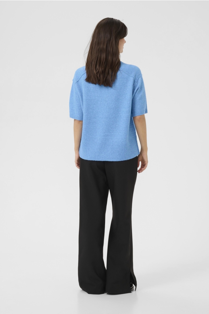 Culture blauwe dames trui | Model