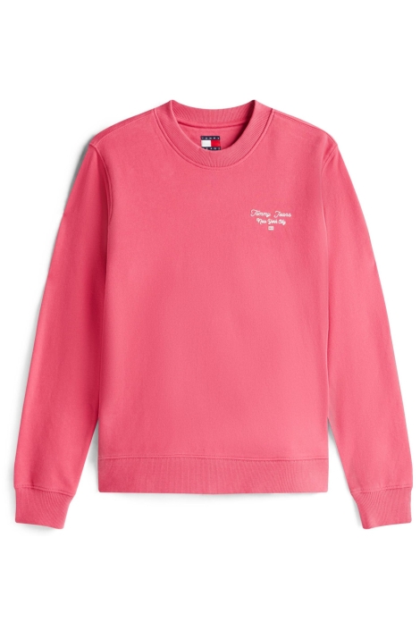 Tommy Jeans roze dames sweater | Vooraanzicht