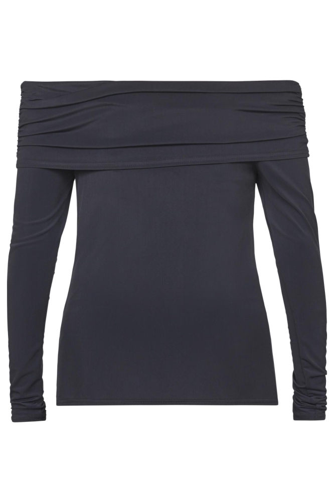 SisterS point zwarte dames t-shirt | Achteraanzicht