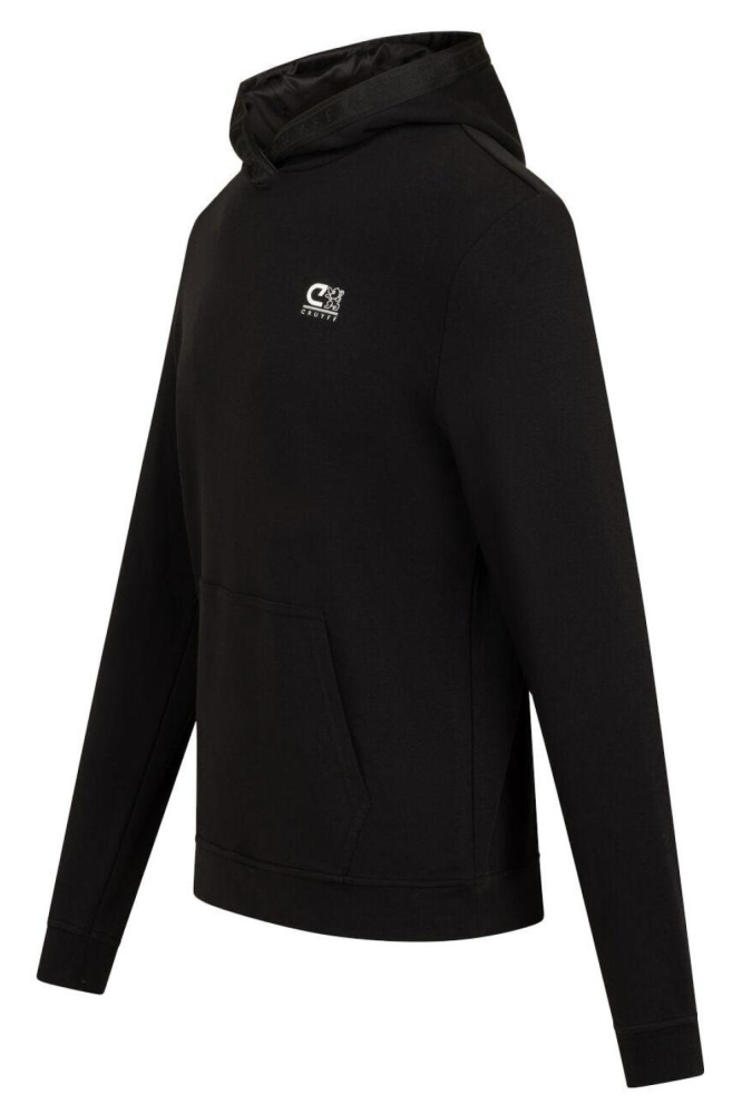 Cruyff zwarte heren sweater | Zijaanzicht
