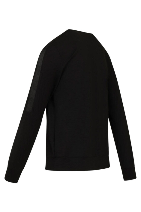 Cruyff zwarte heren sweater | Achteraanzicht