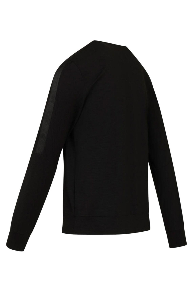 Cruyff zwarte heren sweater | Achteraanzicht