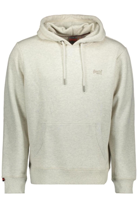 Superdry grijze heren sweater | Vooraanzicht