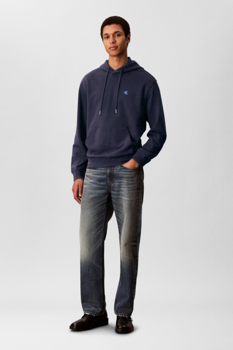 Calvin Klein blauwe heren sweater | Model