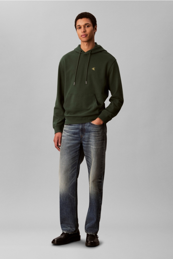Calvin Klein groene heren sweater | Model