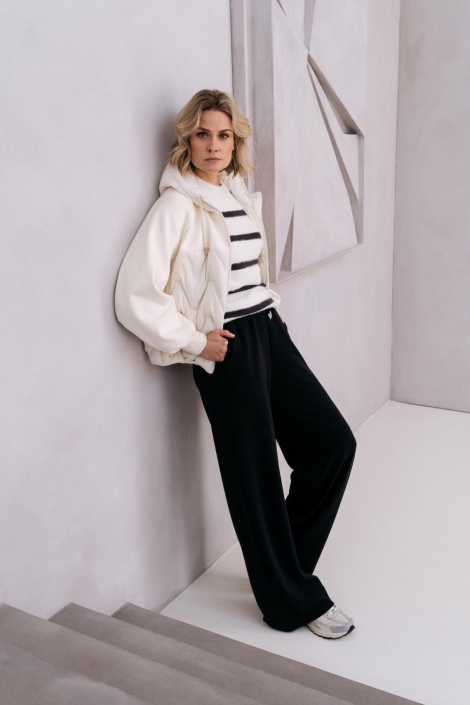 Maicazz ecru dames trui | Model