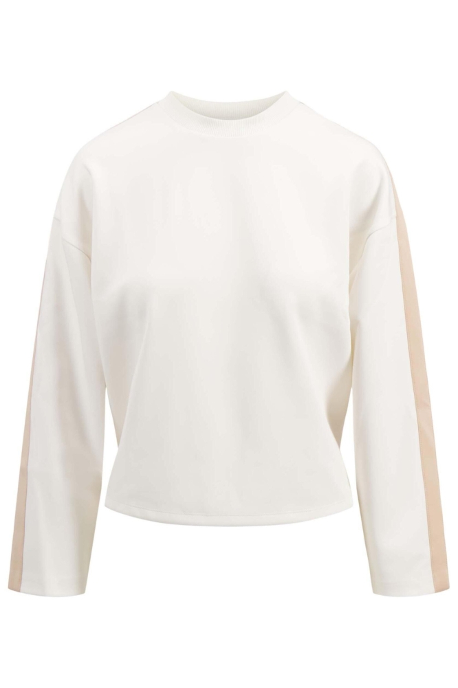 Zusss beige dames sweater | Vooraanzicht