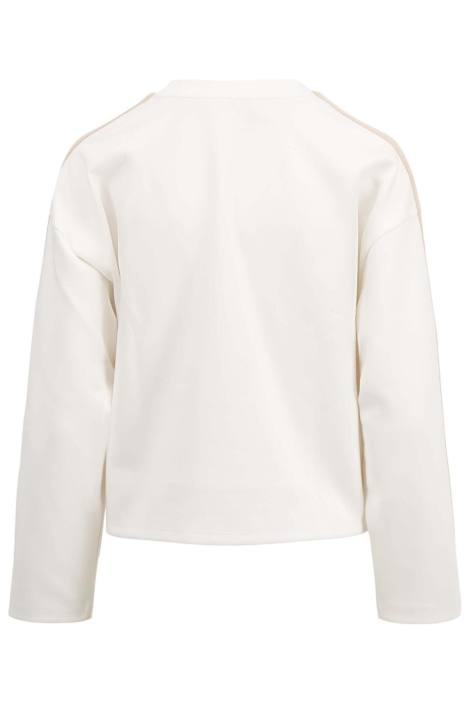 Zusss beige dames sweater | Achteraanzicht