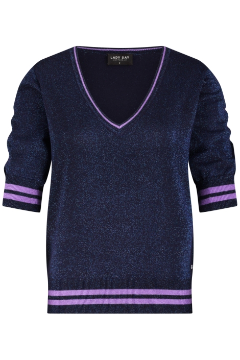 Lady Day blauwe dames trui | Vooraanzicht