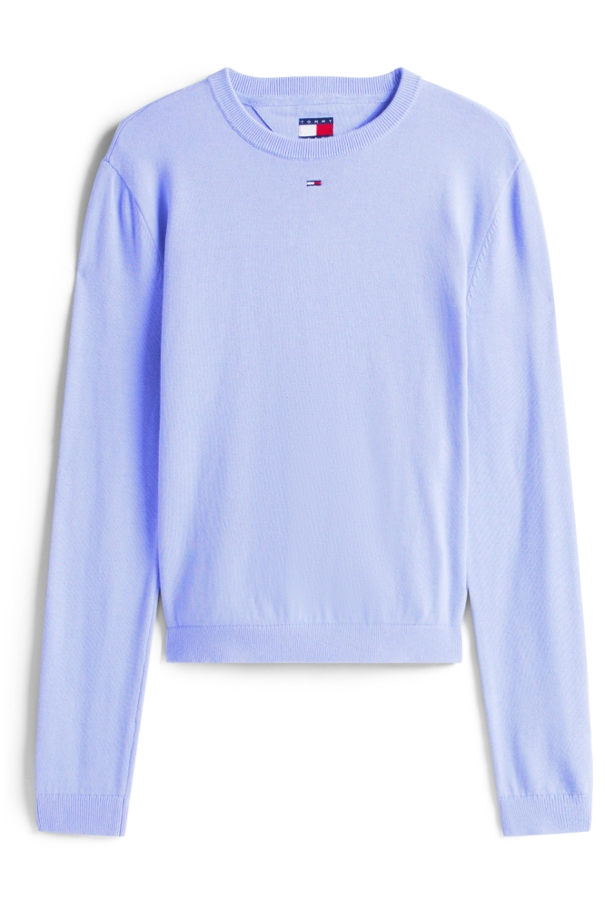 Tommy Jeans paarse dames trui | Vooraanzicht