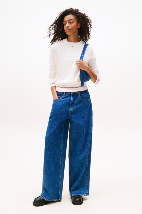 Tommy Jeans witte dames trui | Model
