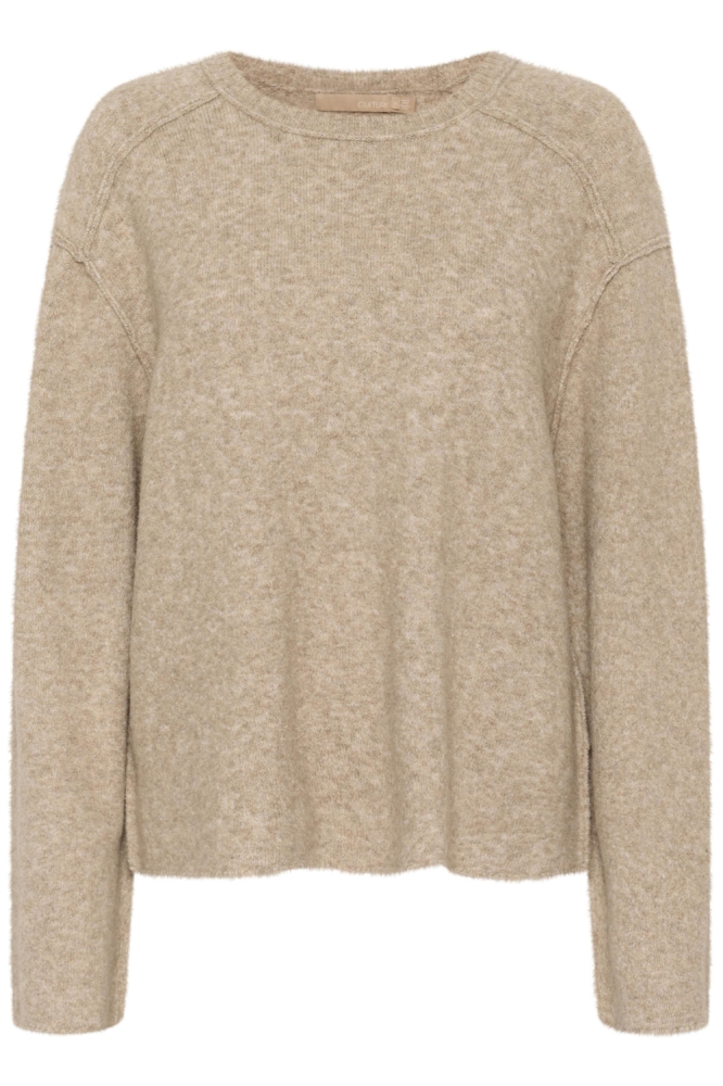 Culture camel dames trui | Vooraanzicht