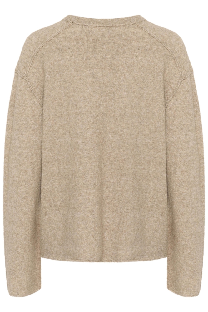 Culture camel dames trui | Achteraanzicht